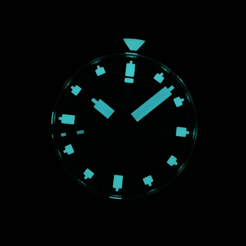 STEELFLIER Men Diver Watch 45mm Automatic Mechanical Wristwatch 200M Waterproof BGW-9 Luminous Sapphire Mirror NH35 Steel Bezel