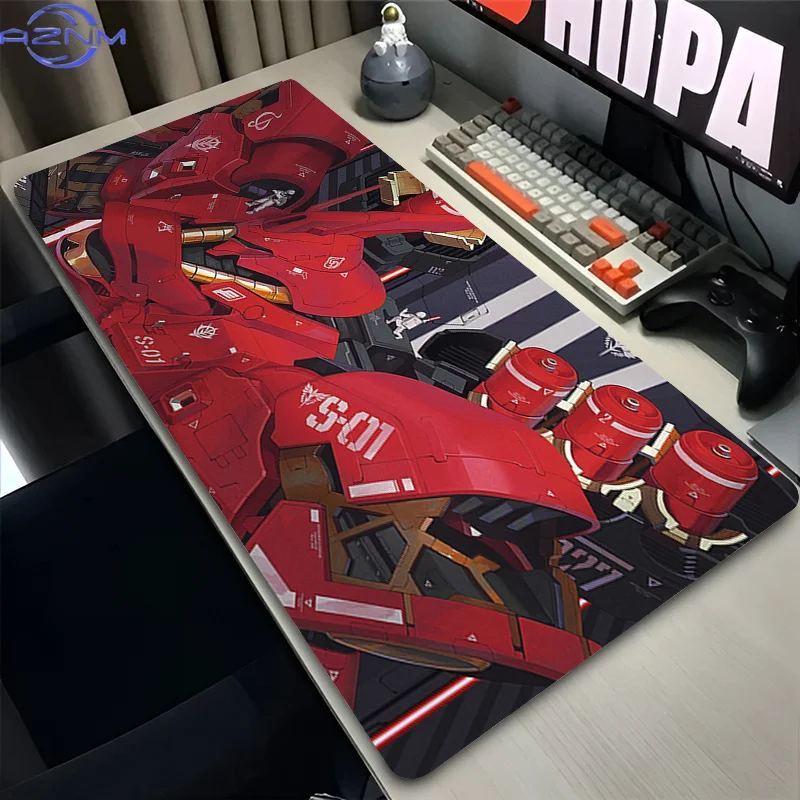 Popular Mouse Pad HD Print M-mechanical Warrior G-gundam Large Gaming Accessories Computer Desk Mat Gamer Keyboard Pad Mouse Mat