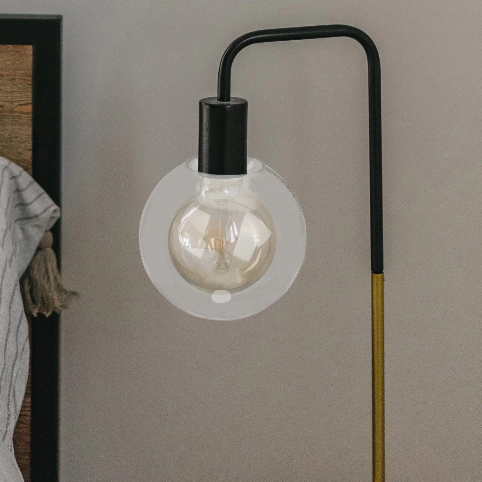 

Glass Lampshade Replacement Shades for Light Fixtures Ball Bathroom Globes Dome Wall Sconce Clear