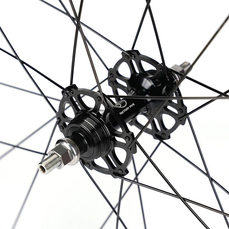 Intro7 WS009 Wheelset 700C 20H 24H Fixed Gear Wheel Sets Aluminum Alloy 30mm Height Track Cycling Wheelsets