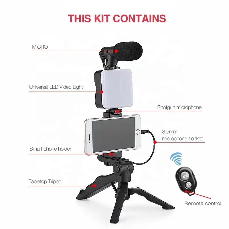 Super Mini Selfie Stick Portable Phone Holder Shooting Aid Versatile Integrated Design Bluetooth Remote For Live Broadcas image 5