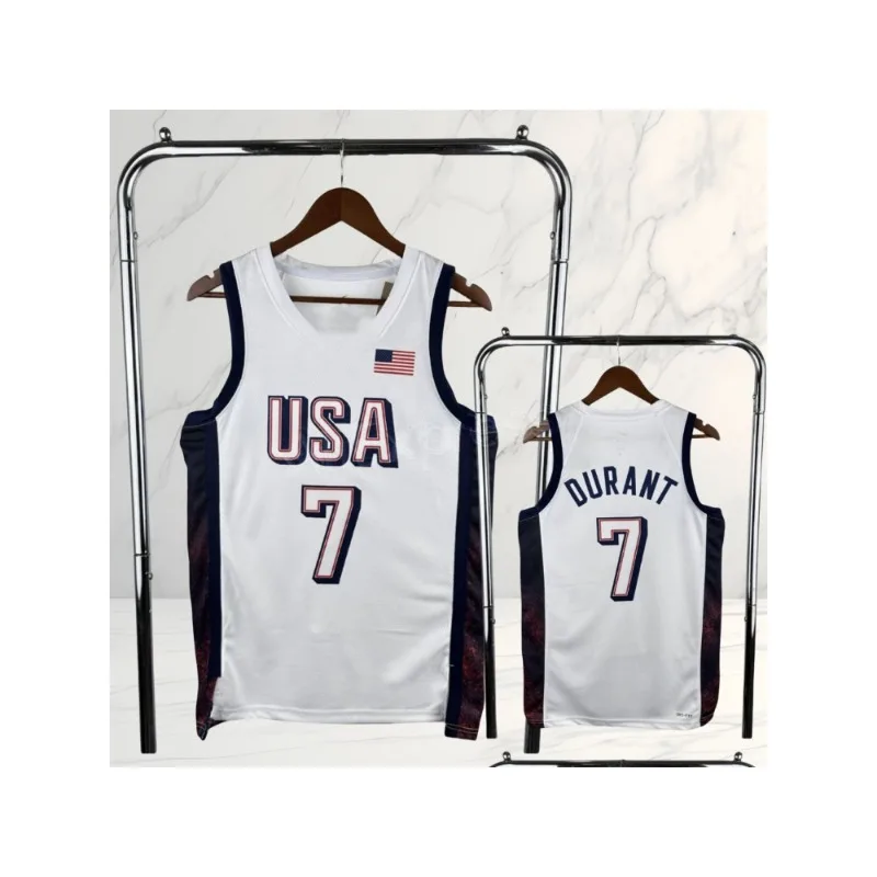 

2024 USA Men's Dream Team All Players Basketball Sw Player Jersey-White/Black New Arrival Classic Vintage Unisex 3d Printed Tops