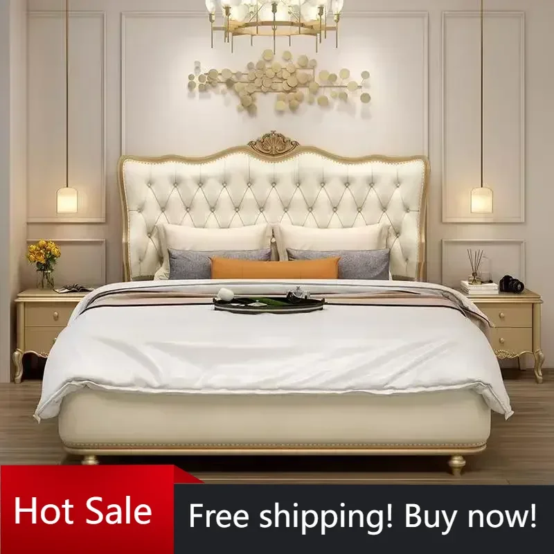 

Design Luxury Bed Frame Sale Double Adult Adjustable Twin Bed Frame Headboards Bedroom Modern Cama De Casal Home Furniture