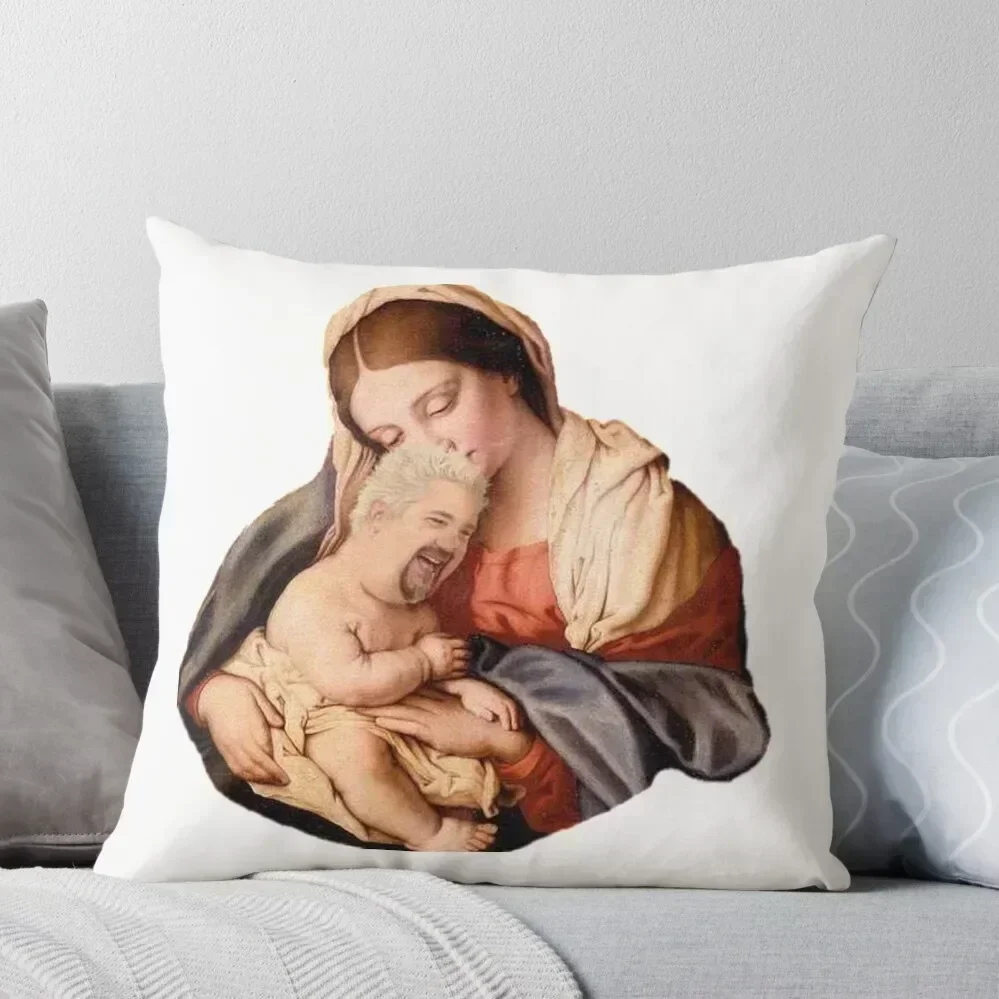 

Our Lord and Savior Guy Fieri Throw Throw Pillow Sofa Pillow Cover Cushion Child covers for pillows pillow