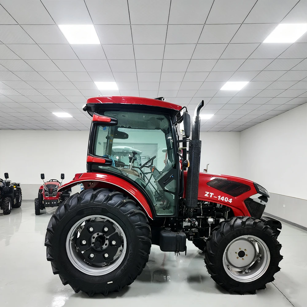 50hp 80hp 90hp 120hp 140hp Mini Tractor Multifunction Agricolas Compact and Small Farm Agriceltural Tractor Hot Sale