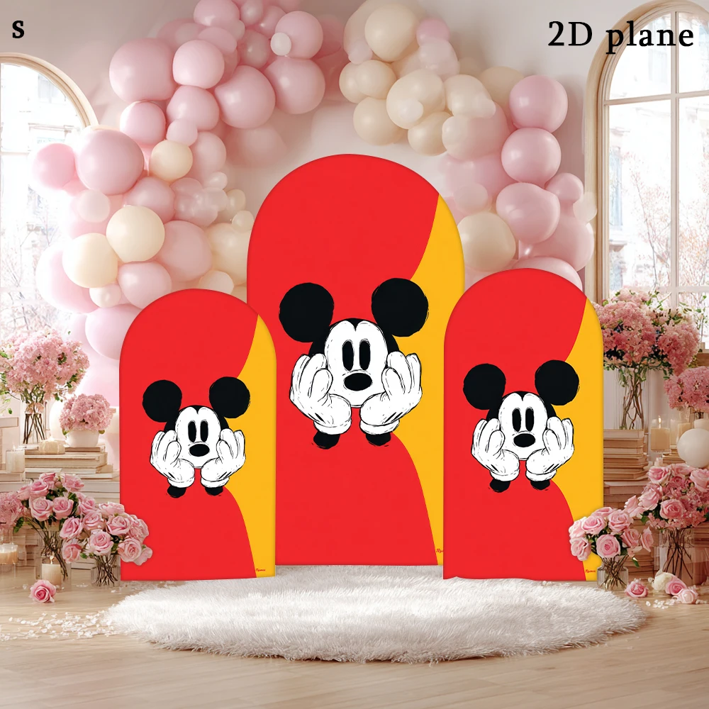 

Disney Mickey Mouse Red & Yellow Party Backdrop
