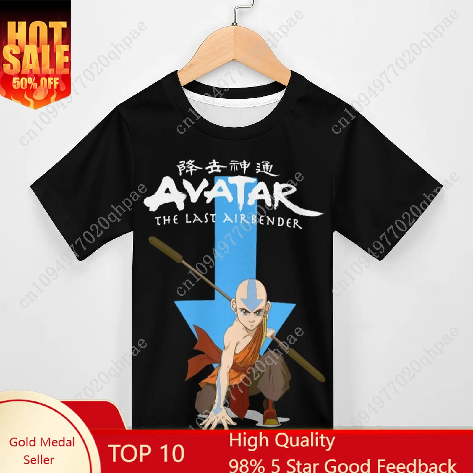 

Avatar The Last Airbender T shirt boys girls childs cotton short sleeves tlightweight breathable Tshirt custom made Summer Tops