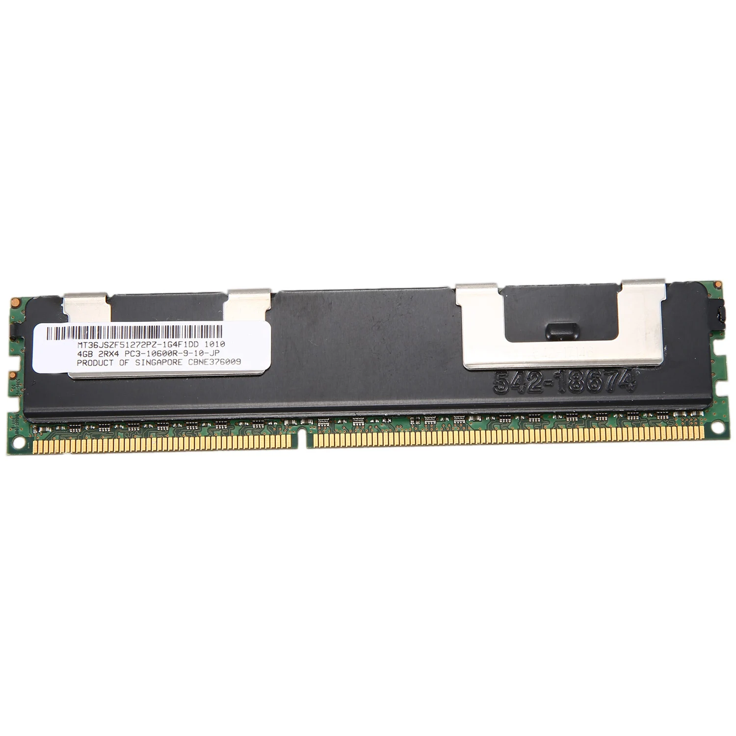 Efficiente memoria RAM DDR3 da 4 GB PC3-10600R 1333 MHz 2Rx4 1,5 V ECC server a 240 pin