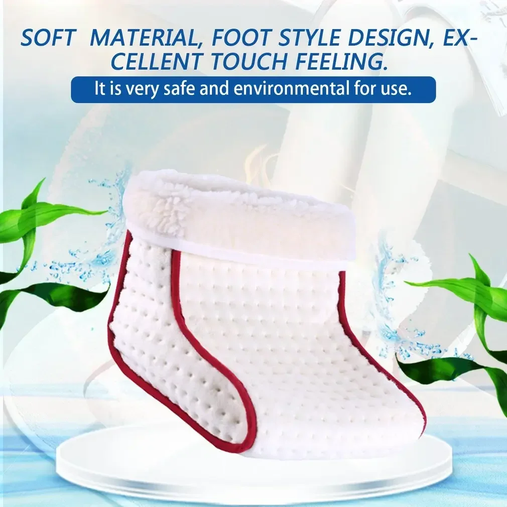 5 Heat Mode Settings Electric Foot Warmer Washable Quick Heat Foot Warmer Comfortable Heat Plug Type Electric Foot Warmer US/EU