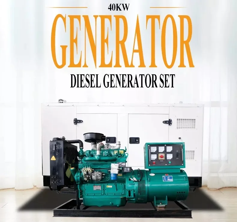 40kw 50kva Diesel Generator Set Silent Generator Low Noise Generator Soundproof Power Plant