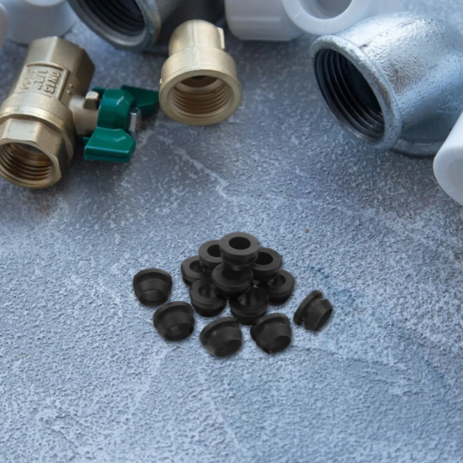 50Pcs Irrigation Bypass Valve Gaskets Leakproof Tpe Silicone Washers Drip Irrigation Seal Leak Prevention Garden Lawn