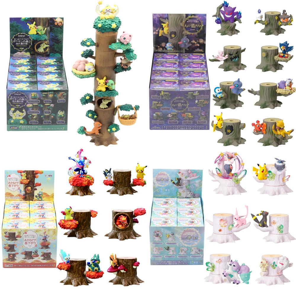 Poke Forest Figuren Vol.5 Ahornbaum Pikachu Latias Vol.3 Gengar Mew Ditto Cubone Gengar Paras Computer-Desktop-Dekoration Spielzeuge – Detail 1