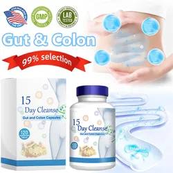 Gut and Colon Support 15-day Cleanse and Detox To Reduce Abdominal Pain,Bloating,Constipation and Aid Gut Health Anti-Cellulite