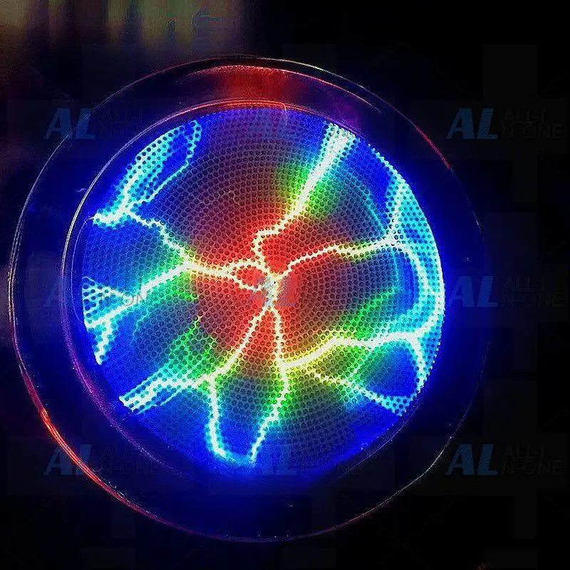 Sound-Activated 12-Inch Plasma Ball | Touch-Sensitive Plasma Plate for Party Lighting