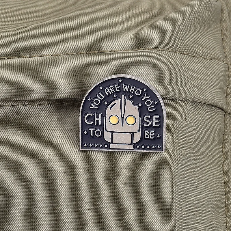  الكرتون الصلب العملاق المينا دبوس لطيف بروش دبابيس شارة معدنية على ظهره الملابس والاكسسوارات مضحك مجوهرات أصدقاء الاطفال الهدايا #1