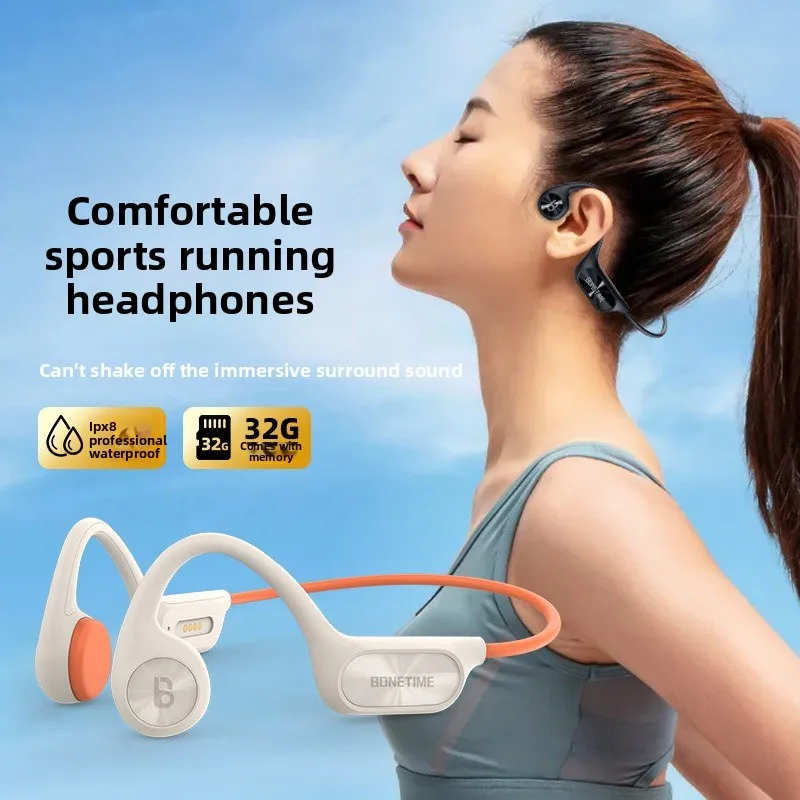

Наушники X7pro с костной проводимостью, 32 ГБ памяти для прослушивания музыки, для плавания, Bluetooth-гарнитура 2026