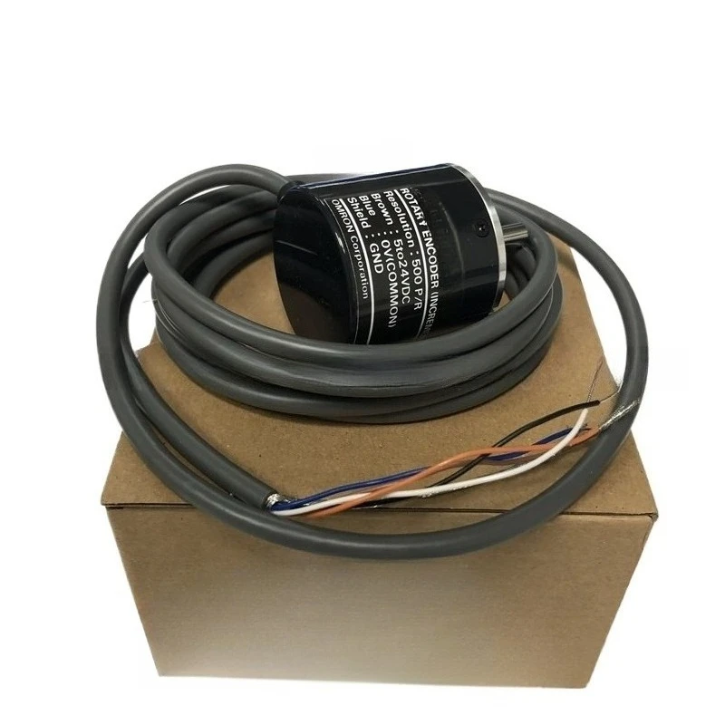 E6B2-CWZ6C Incremental Photoelectric Rotary Encoder 40mm Diameter 1024P/R 5-24VDC Speed Measuring Sensor