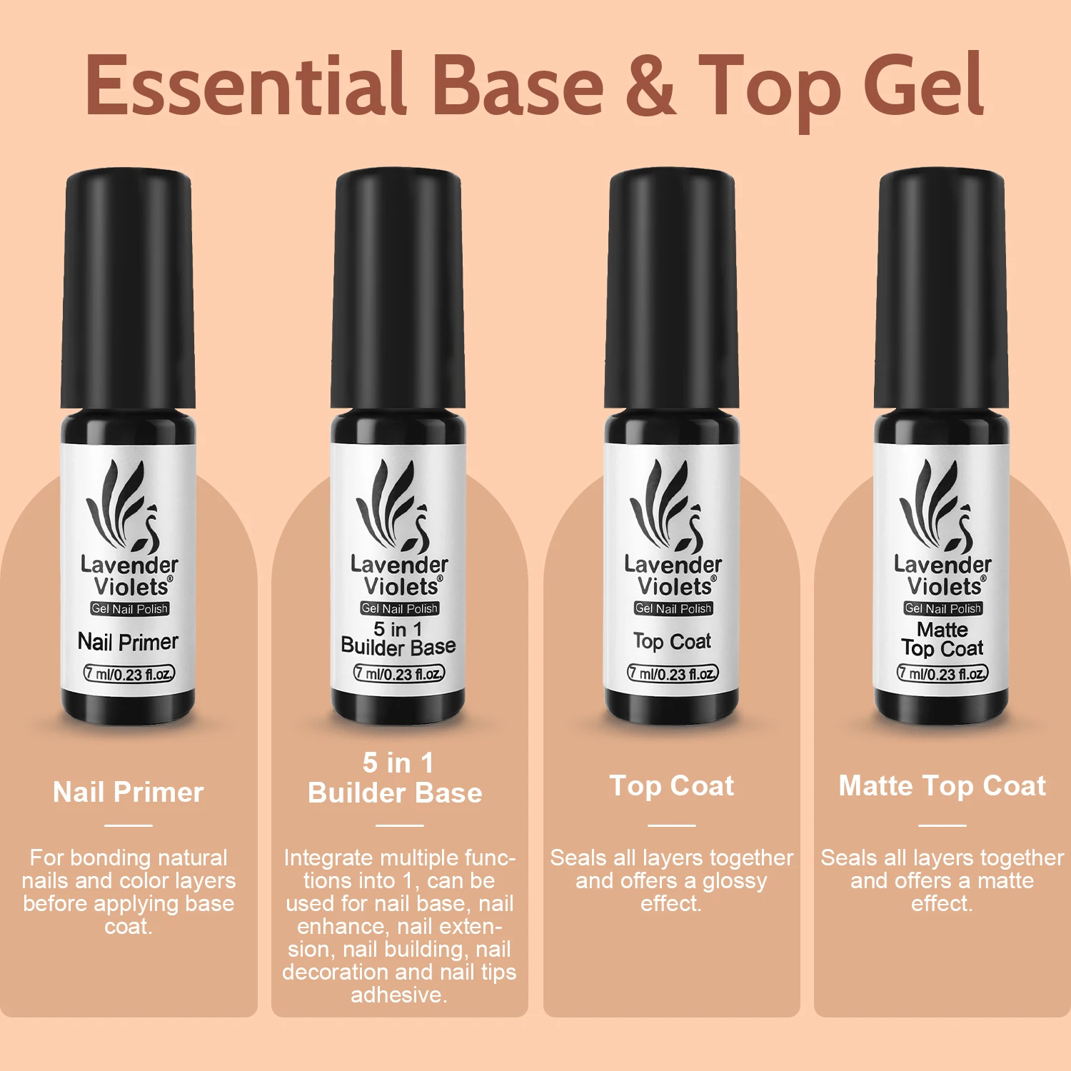 49 قطعة مجموعة طلاء الأظافر هلام 45 ألوان هلام البولندية مع قاعدة لامعة وغير لامعة معطف فوقي التمهيدي للمنزل مسمار الفن تصاميم هدية الكريسماس #5