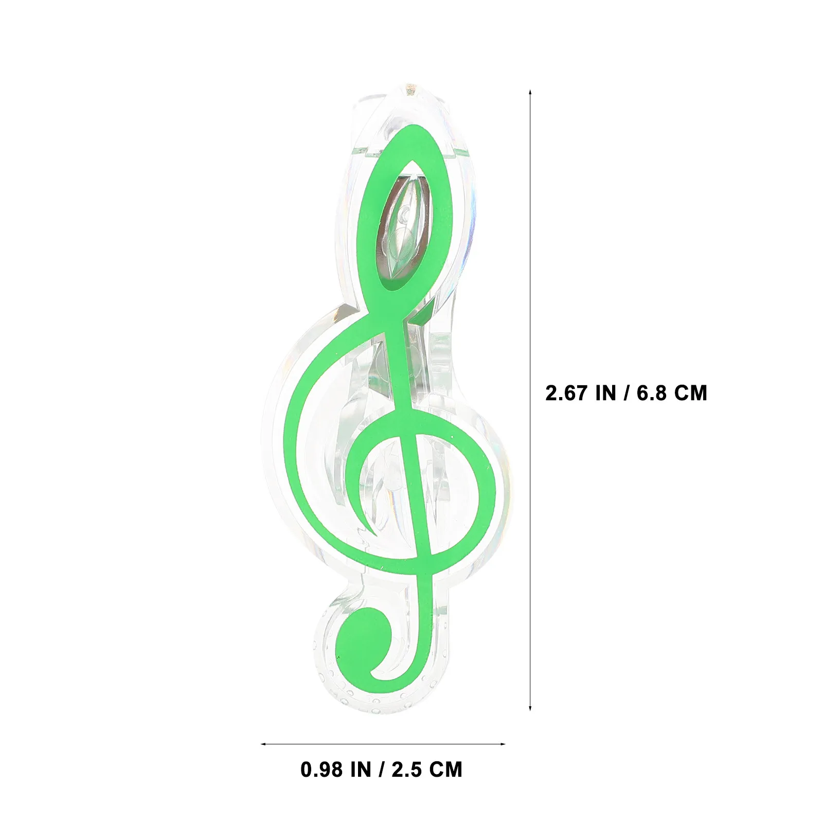 5 pcs Music Piano Practice Halloween Christmas Clips File Binder Clip Book Book Reader Home Cooking