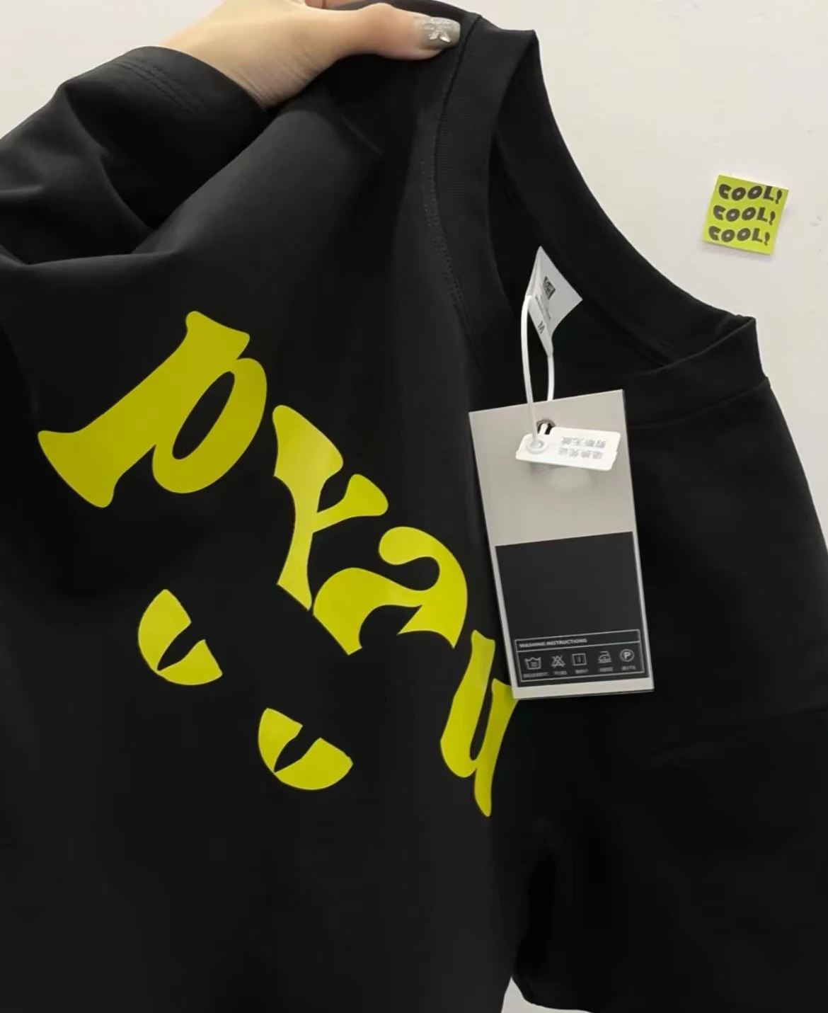 

Мужская летняя футболка свободного кроя из чистого хлопка с принтом, круглым вырезом, защитой от солнца, стильная, брендовая, с охлаждающим эффектом