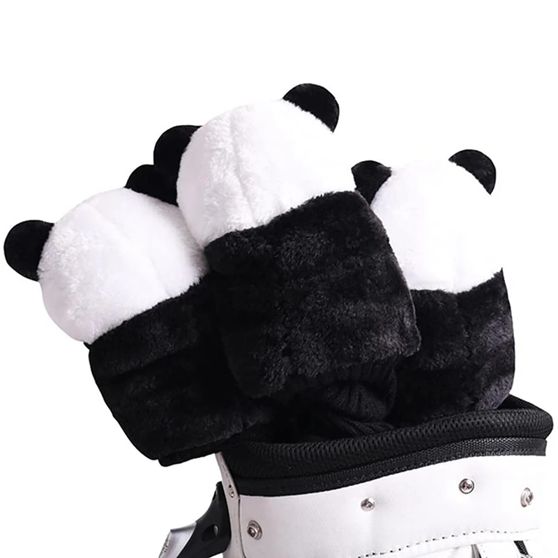 Panda Golf Club Headcover, Animal Driver Head Covers, Protetora para esportes de madeira, Ao ar livre