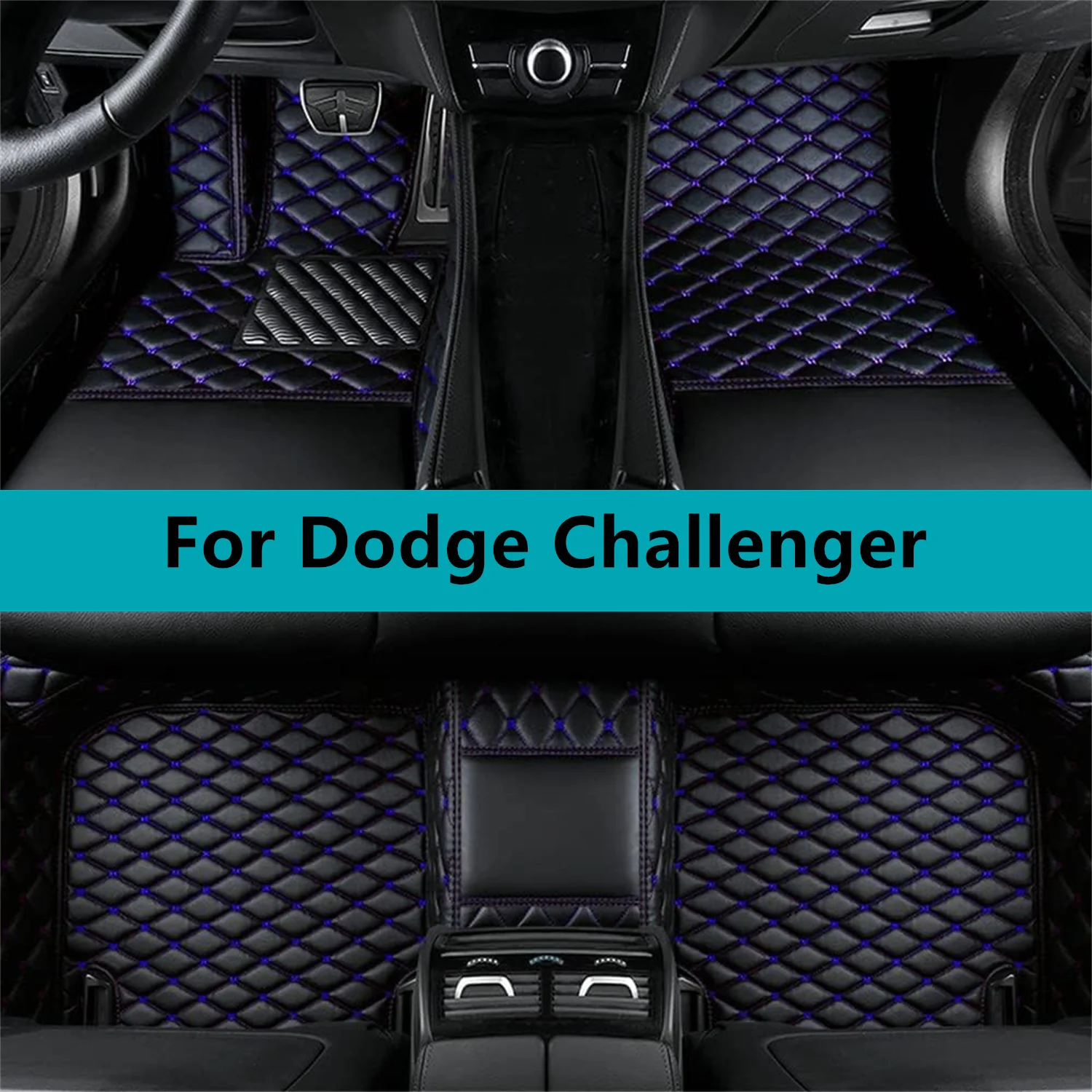 

Leather Car Floor Mats For Dodge Challenger 2017 2018 2019 2020 2021 2022 Floor Mats For Cars Mats Carpets Interior Accessories