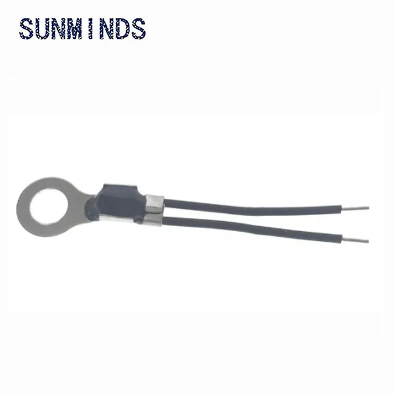 10pcs NTC Thermistor Surface Mount Aperture 4.2mm Temperature Sensor Probe Fixed Head 10K 50K 100K  Long 2cm Tin