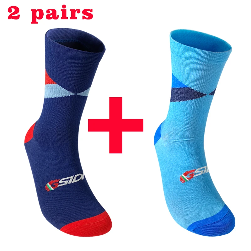 2pairs Professionelle Radfahren Socken Atmungsaktive Road Fahrrad Socken Männer Frauen Outdoor Sport Racing Sport Socken Hohe Qualität – Detail 7
