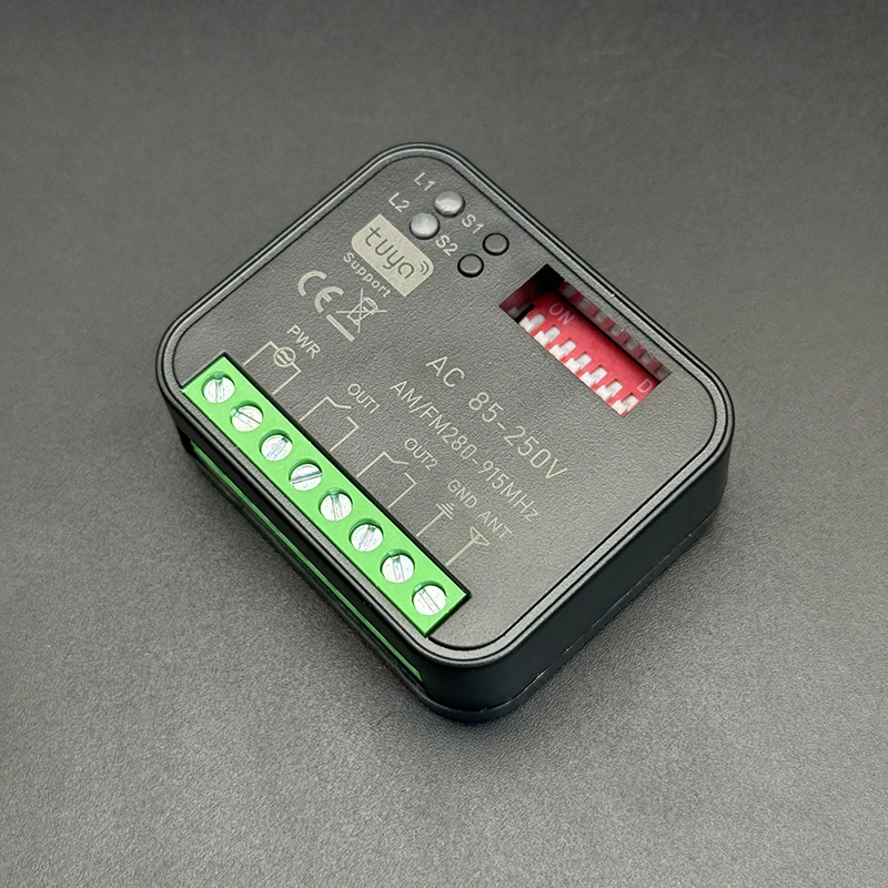 New RX MULTI 300-868MHz Tuya WIFI Smart Switch Relay Module 433MHz 868MHz Garage / Gate Remote Control Receiver Gate Controller