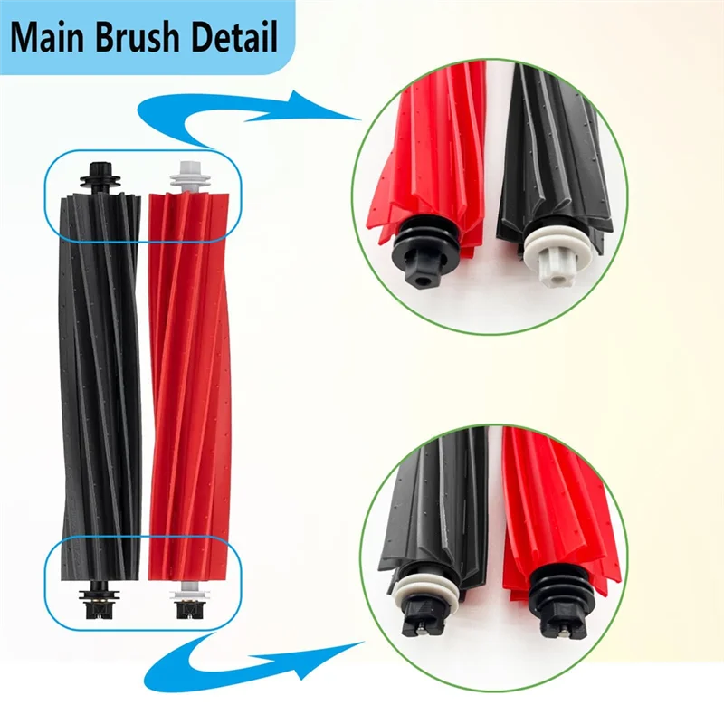 B53C Für Roborock Q5 Pro Ersatzteile Für Roborock Q5 Pro Staubsauger Roller Pinsel