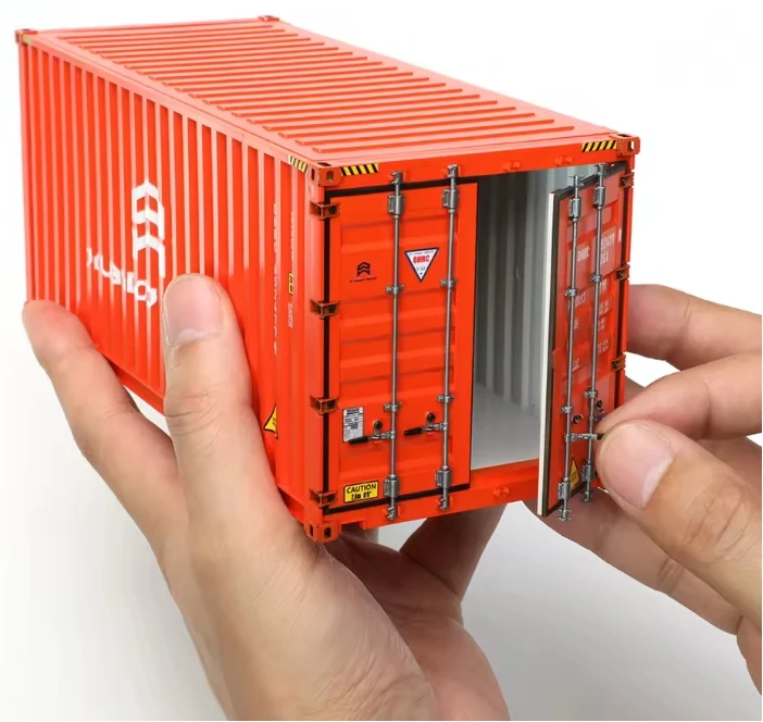 NEW 1:32 Shiping Container Kit Model Simulation Ornament Mood Pieces for Truck Model Orlando Hunting Model