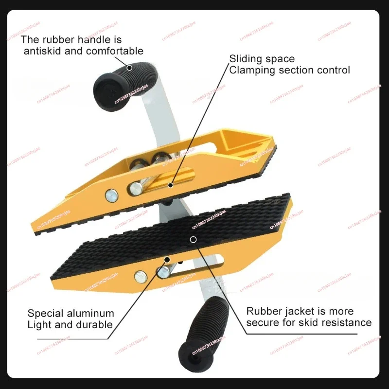 Handling fixtures with both hands, glass and stone transportation tools, door panels