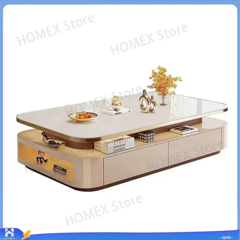 Modern Simple Wooden Coffee Table Light Luxury Corner Side Table Easy Assembly Small Living Room Furniture Nordic Style End
