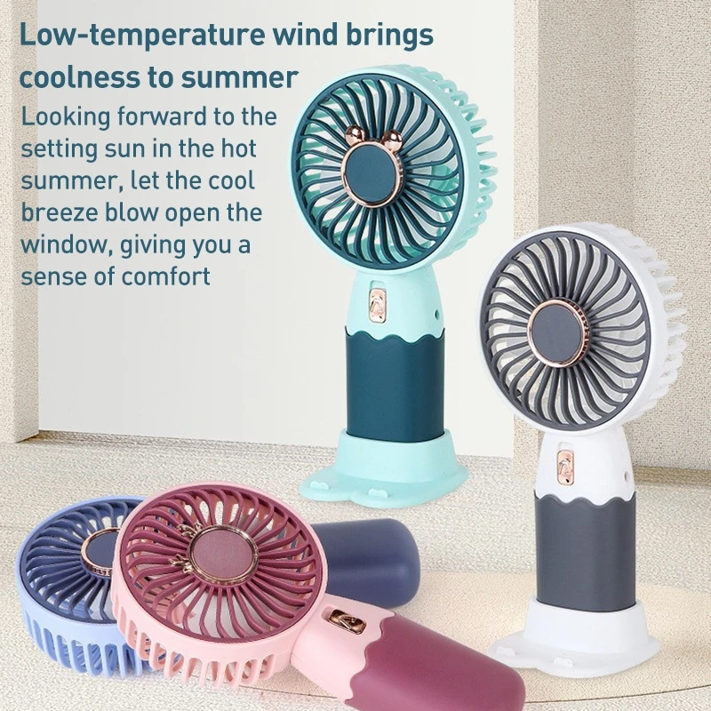 Mini Handheld Fan Portable USB Charging Small Fan suitable For office, outdoor travel, and camping