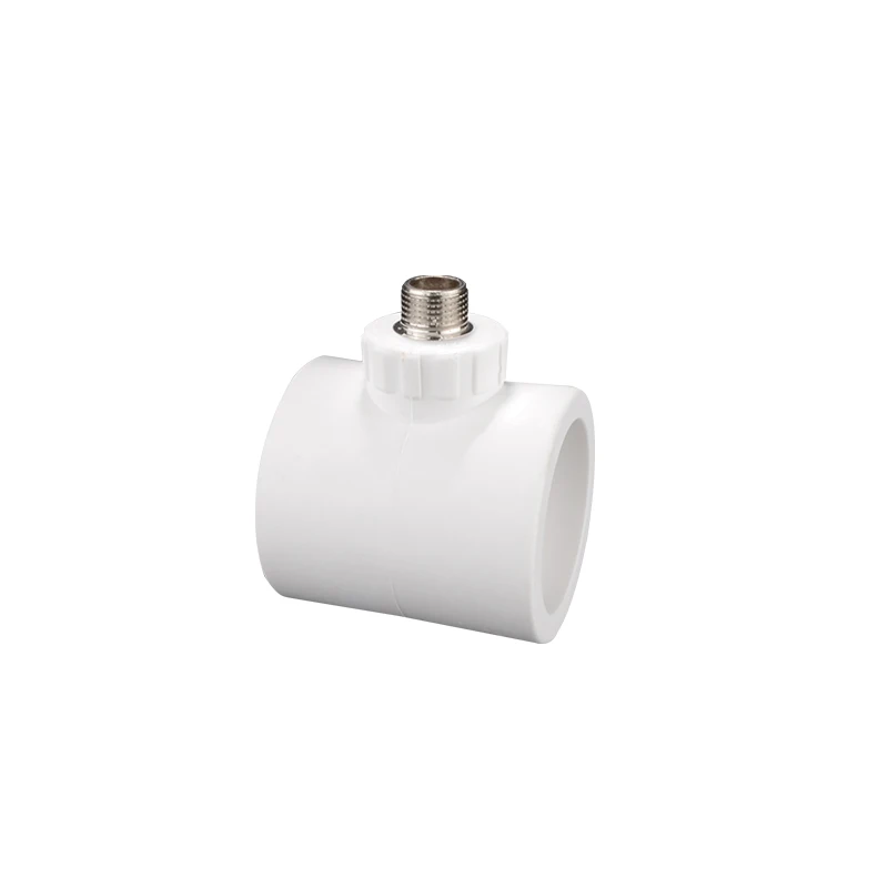 PPR المحملة المناسب 20/25/32/40/50/63 مللي متر ذكر الموضوع لأنابيب التدفئة الطابق نظام مشع الانصهار ربط صمام سخان المياه #5