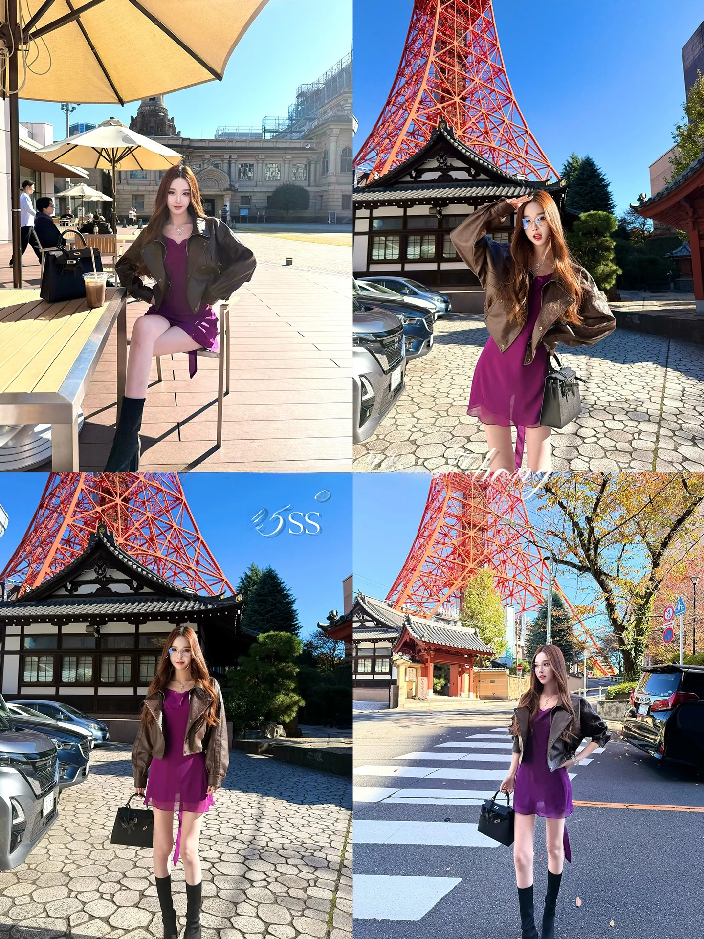 ort PU Leather Jaet Women's Spring Autumn Versatile Casual Sle No Fur Collar Synthetic Fabric Warmth Bright Surface