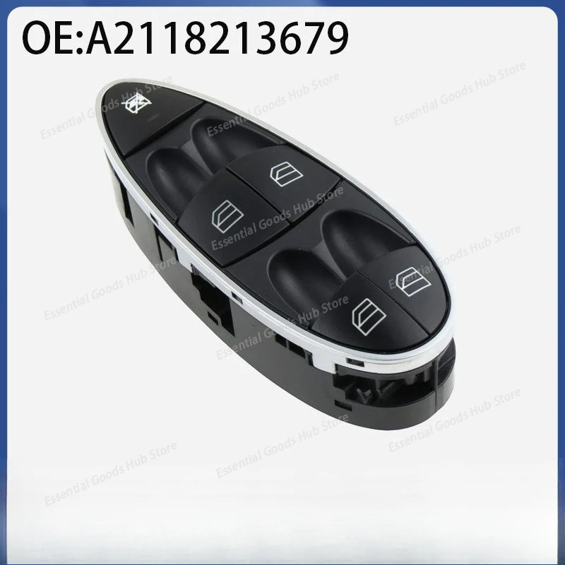 

A2118213679 is applicable window regulator switch and power window switch FOR Mercedes-Benz FOR E-Class W211 from 2003 to 2009.