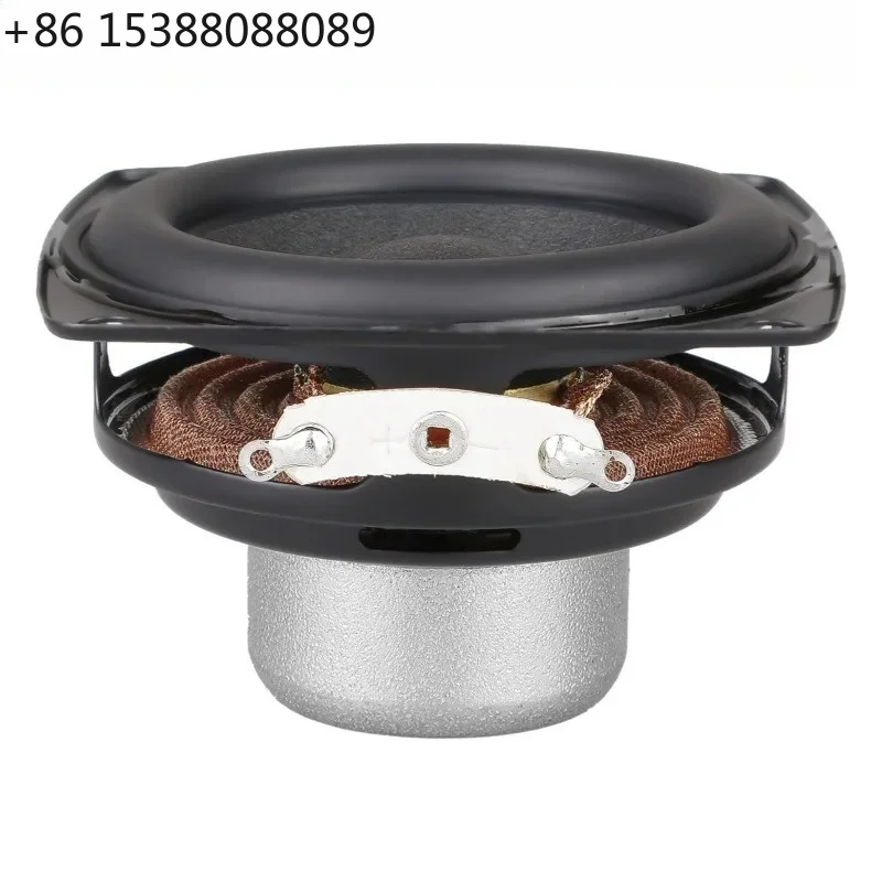 2.25 inch woofer 4 Europe 15W dual neodymium magnetic 19 core aluminum tube voice coil rubber side long stroke speaker (1pcs)