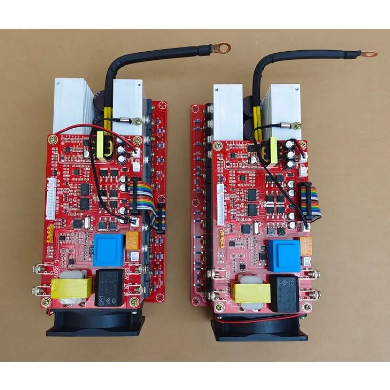 Universal Wide Voltage LCD Display Power Frequency Inverter PCB Board DC 12V-72V Pure Sine Wave Driver Module