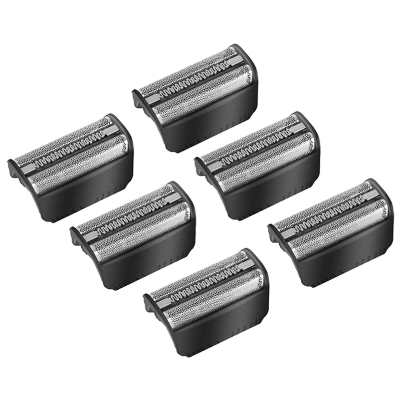 

6X Replacement Foil Screen + Frame For BRAUN Razor/Shaver Series 30B 310 330 340 5746 4875 7630