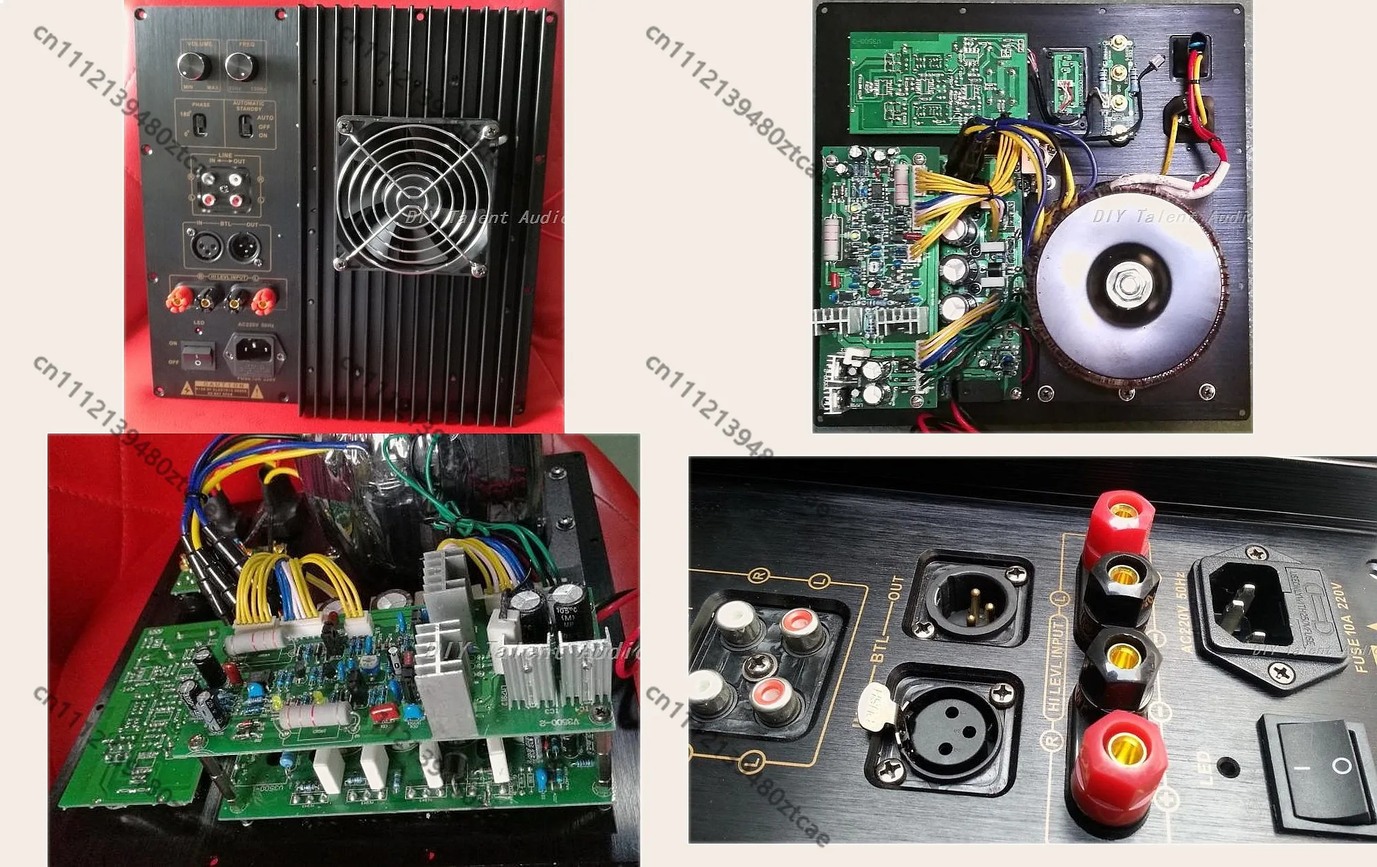 Subwoofer Power Amplifier Board 800W Home Theater Audio Amp Module