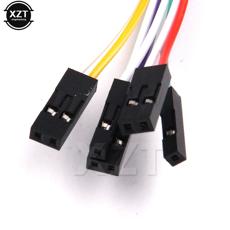 10pcs/lot 50CM ATX PC Compute Motherboard Power Cable Switch On/Off/Reset With LED Light PC Power Reset Switch Push Button