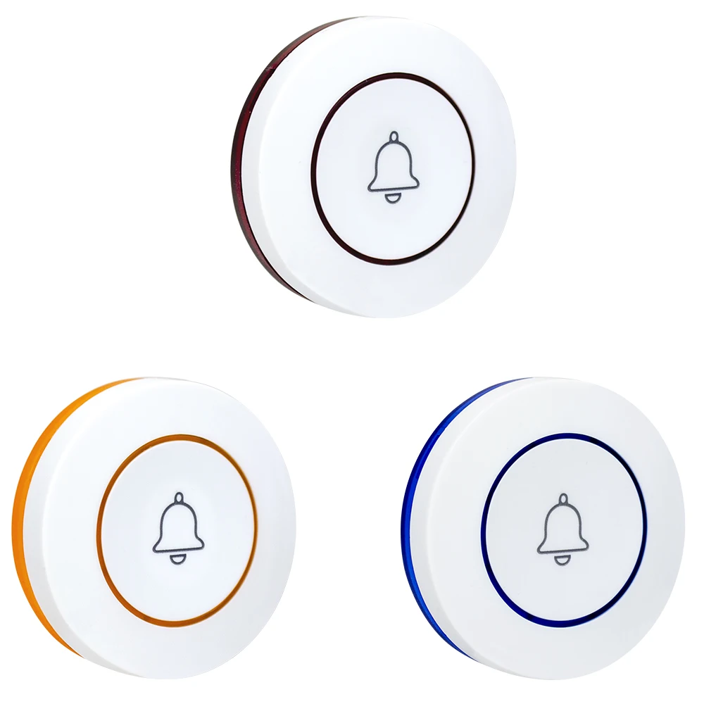 Jingle Bells Ctt12 Wireless Calling System Pager Waterproof Call Button For Bar,restaurant,office,Call Waiter Service Bell 10pcs