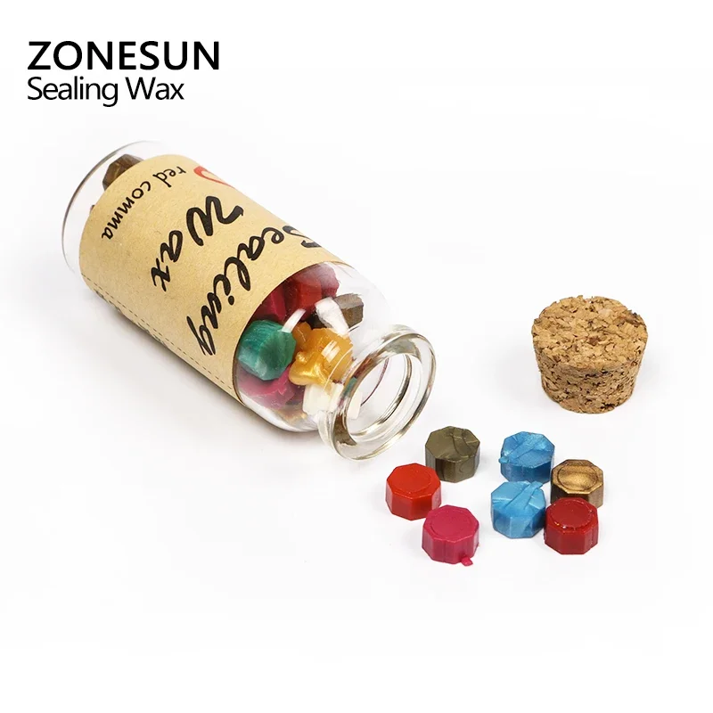 60pcs/Bottle Vintage Sealing Wax Tablet Pill Beads Granule/Grain/Strip Sticks For Envelope Wedding Wax Seal Ancient Sealing Wax