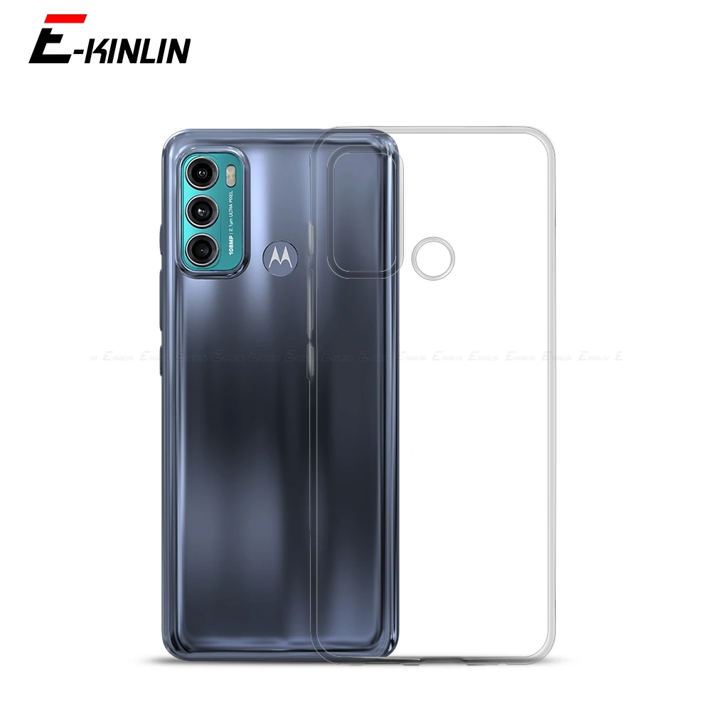 Ultra Thin Clear Soft TPU Case For Motorola Moto G22 G200 G72 G60s G42 G32 G62 G40 Fusion G60 G30 Silicone Back Phone Cover