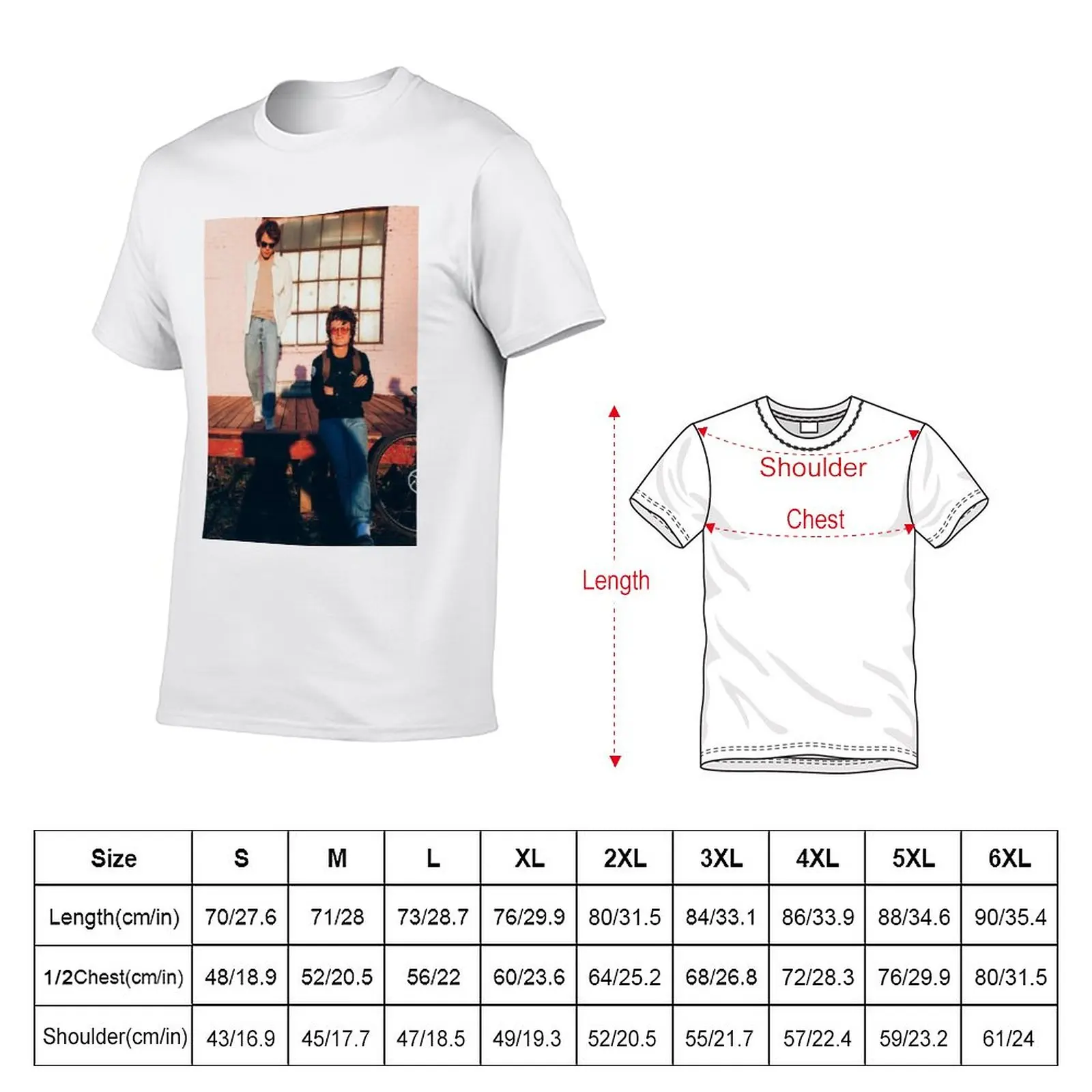 New joe keery x charlie heaton T-Shirt quick drying shirt custom t shirts design your own plain t shirts men