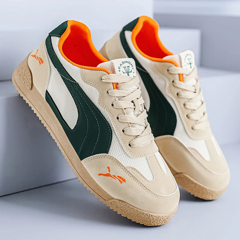 Men's Casual Sports Shoes, Comfortable and Breathable, Lightweight and Durable, Suitable for Daily Wear, Fitness, and Sports