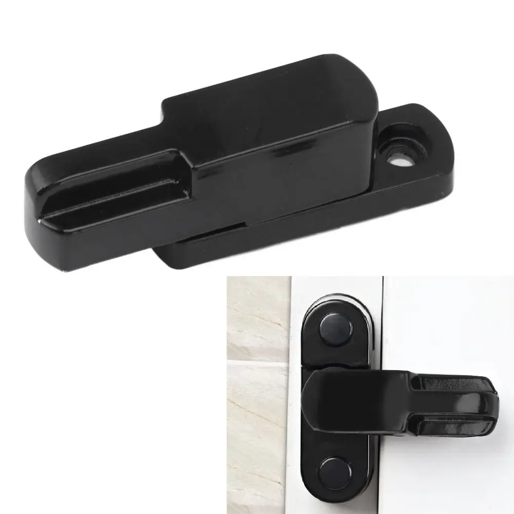 Safety Zinc Alloy Window Sash Lock T-Type Easy Installation Sliding Window Lock Window Latch Home