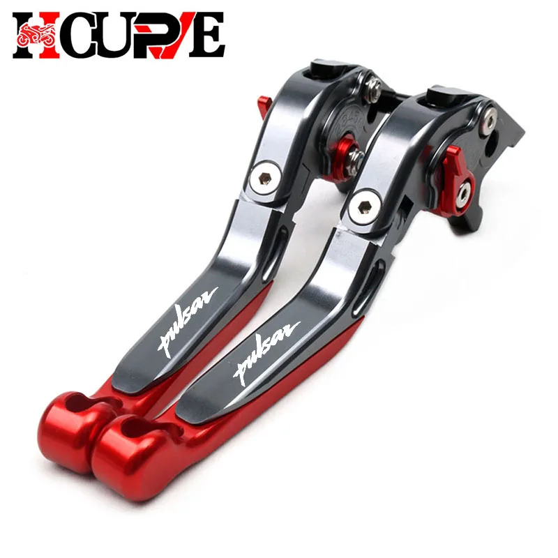 อุปกรณ์เสริมสําหรับรถจักรยานยนต์ CNC พับเบรคคลัทช์คันโยก Fit สําหรับ Bajaj Pulsar 200 NS/200 ฿/200 A