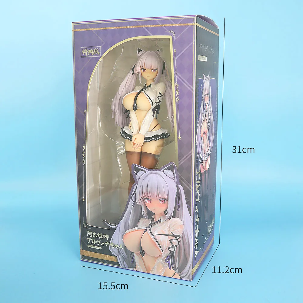 Saophea Alvina Standing Ver. Ecchi Figure, Sexy Anime Girl Waifu Action Figure Collectible Statue, Anime Decor Gift Toy view 2